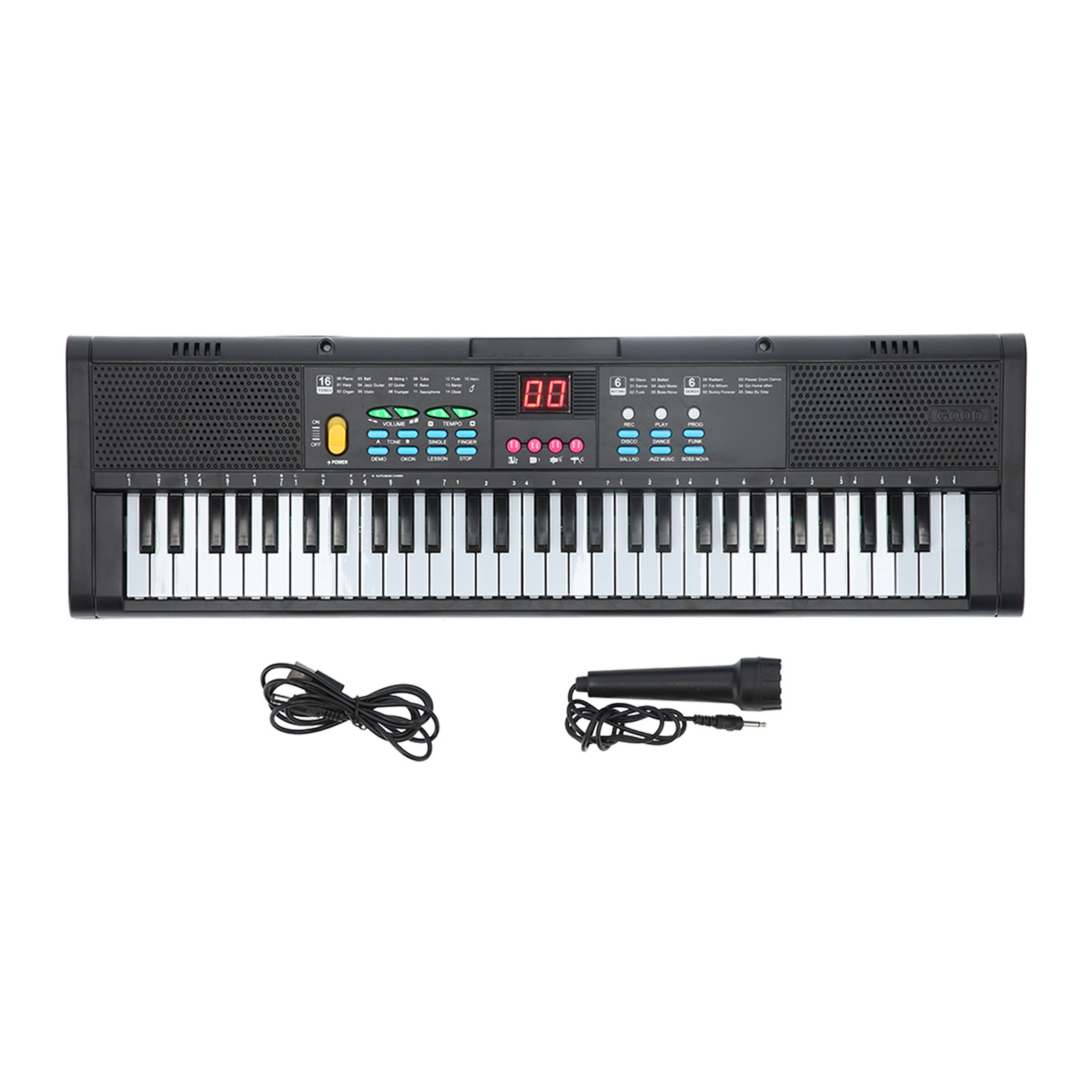 Keyboard Piano 61 Key - Kinder-Keyboard Klavier Instrument 61 Tasten Elektrisches