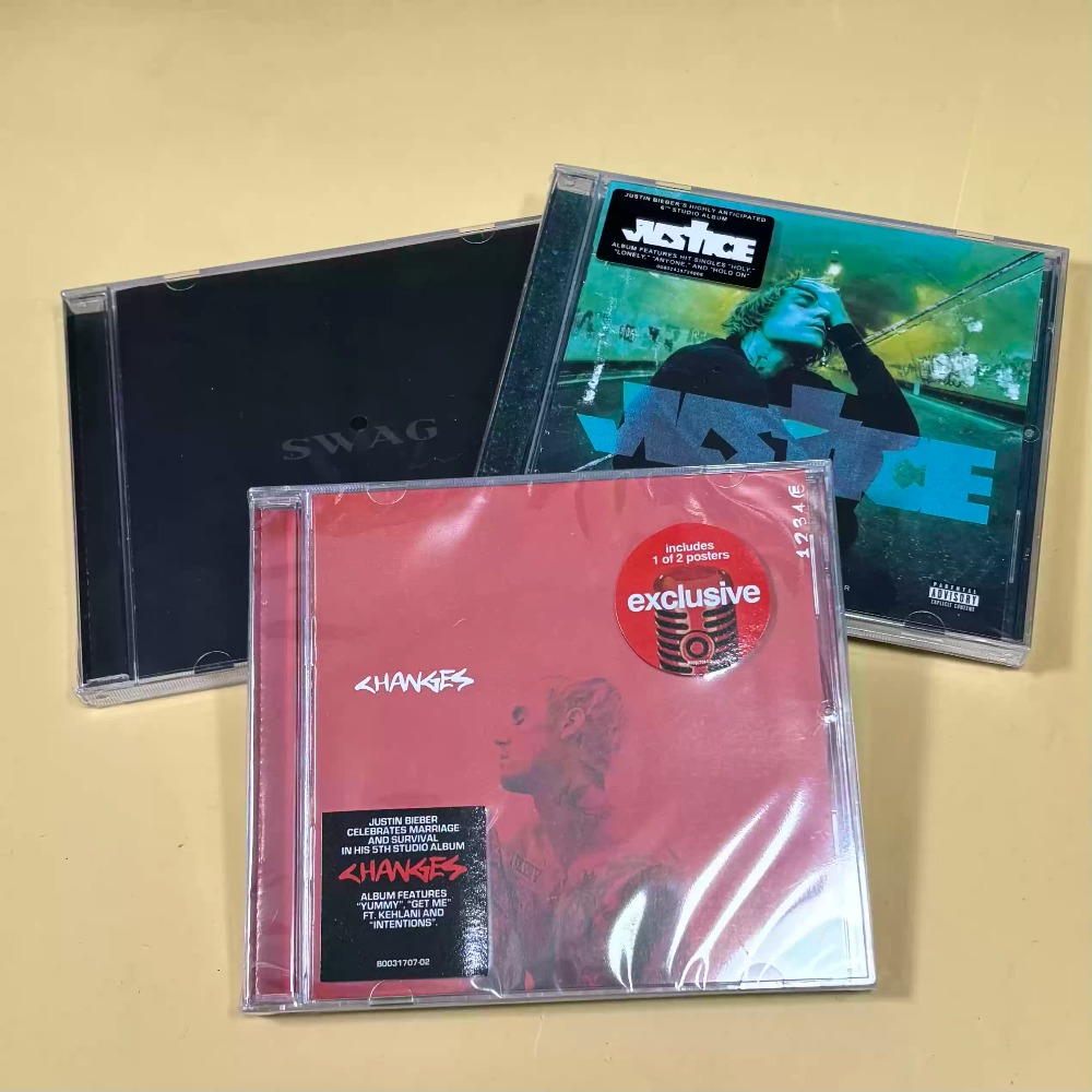 Audio Music In - CD 'Justice', 'Changes', 'Swag' Justin Bieber