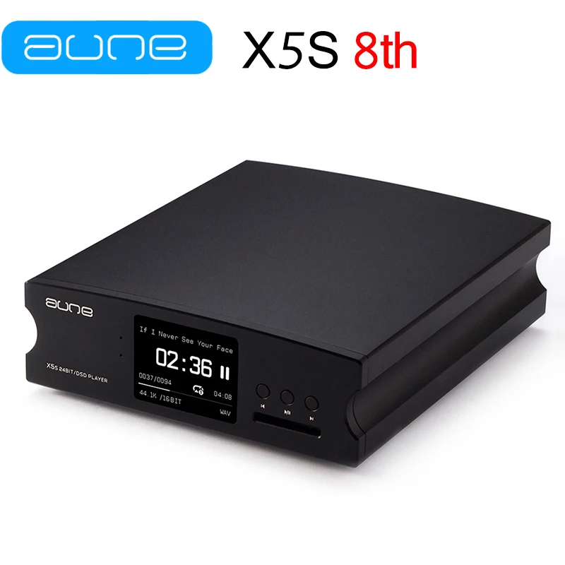 Audio Music File - Aune X5S 8th Edition Musik-Digital-Player, 32-Bit-Bluetooth-Decoder,