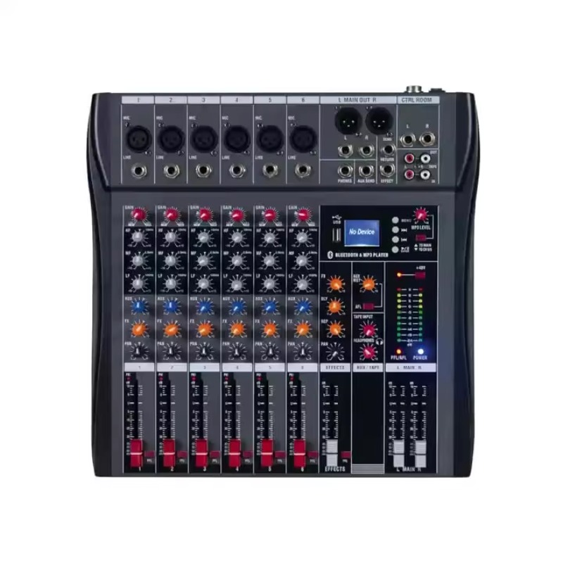 Audio & Music Settings Xbox One - CT-06 Professionelle 16-Kanal-Mixer-Audiokonsole mit 48-V-Phantomspeisung für