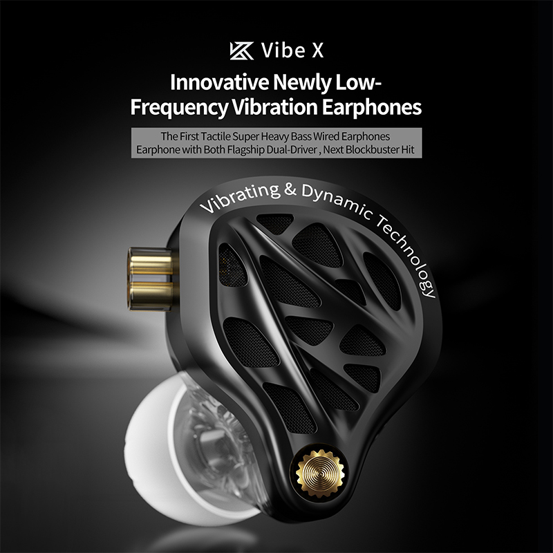 Audio Vibes Music - KZ Vibe X Kabelgebundene Ohrhörer Bass-Vibration
