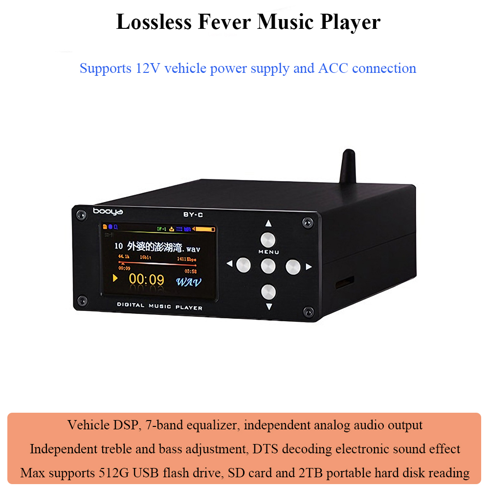 Audio Music Mp3 Free - BY-C1 Verlustfreier digitaler Audio-Player, Bluetooth 5.0,