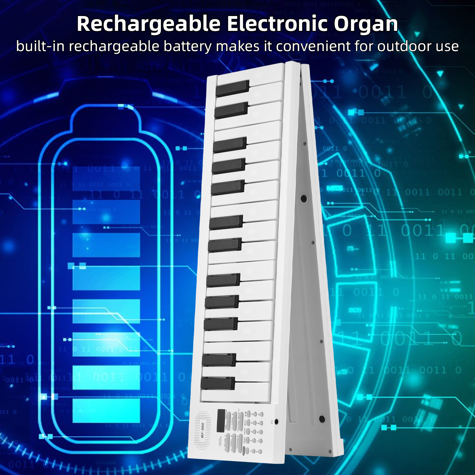 61-Tasten faltbares elektronis – Keyboard Piano 61 Key Bewertung und Preis