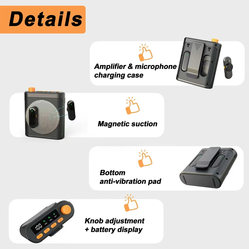 Tragbarer Sprachverstärker mit – Portable Amplifier Mini Bewertung und Preis