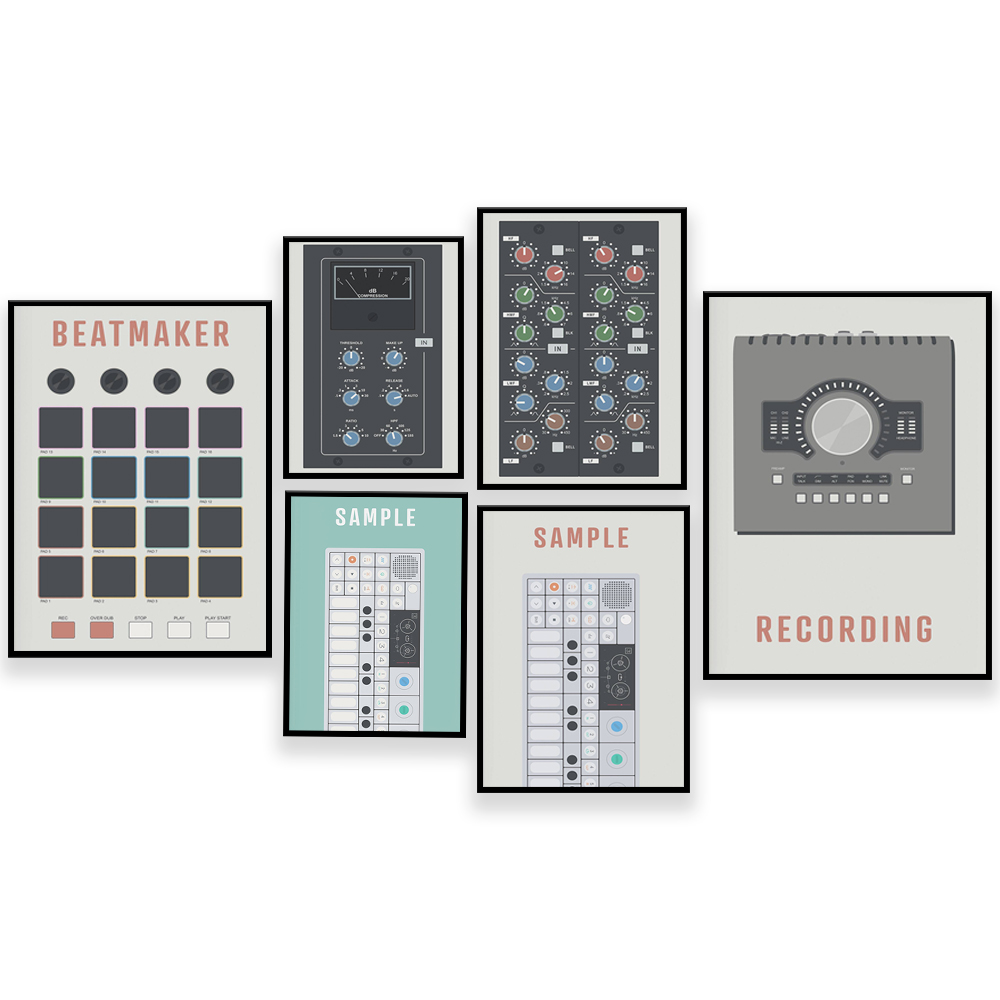 Musik produzent plakat, SSL-Eq – Audio Music File Bewertung und Preis
