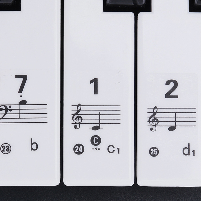 Transparente, abnehmbare Aufkl – Keyboard Piano 61 Key Bewertung und Preis