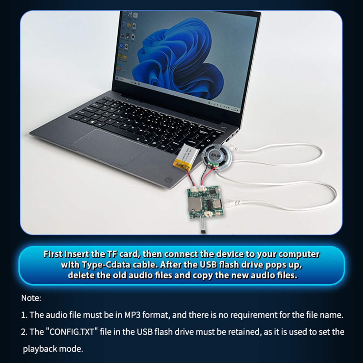 Programmierbares Tonaufnahmemo – Audio Music Mp3 Download Free Bewertung und Preis