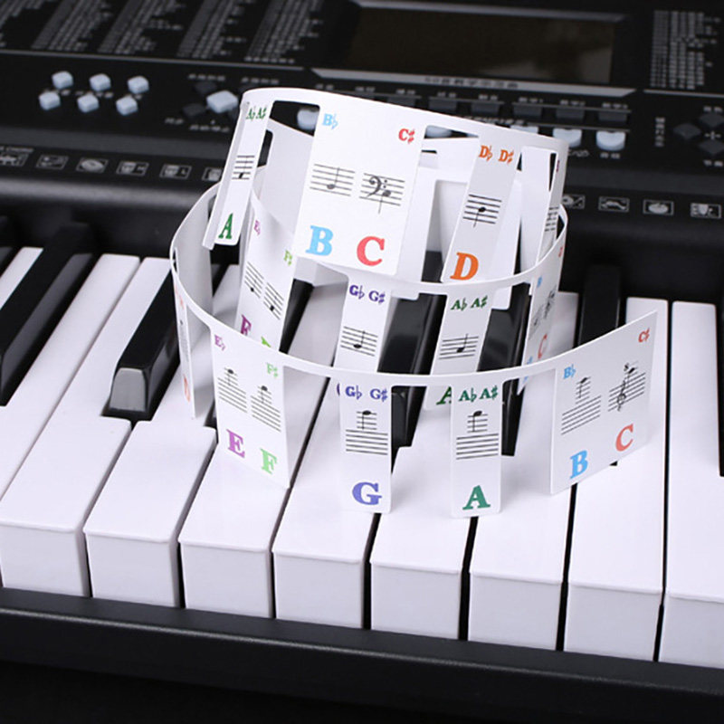 Aufkleber für Klaviertastatur, – Keyboard Piano 61 Key Bewertung und Preis
