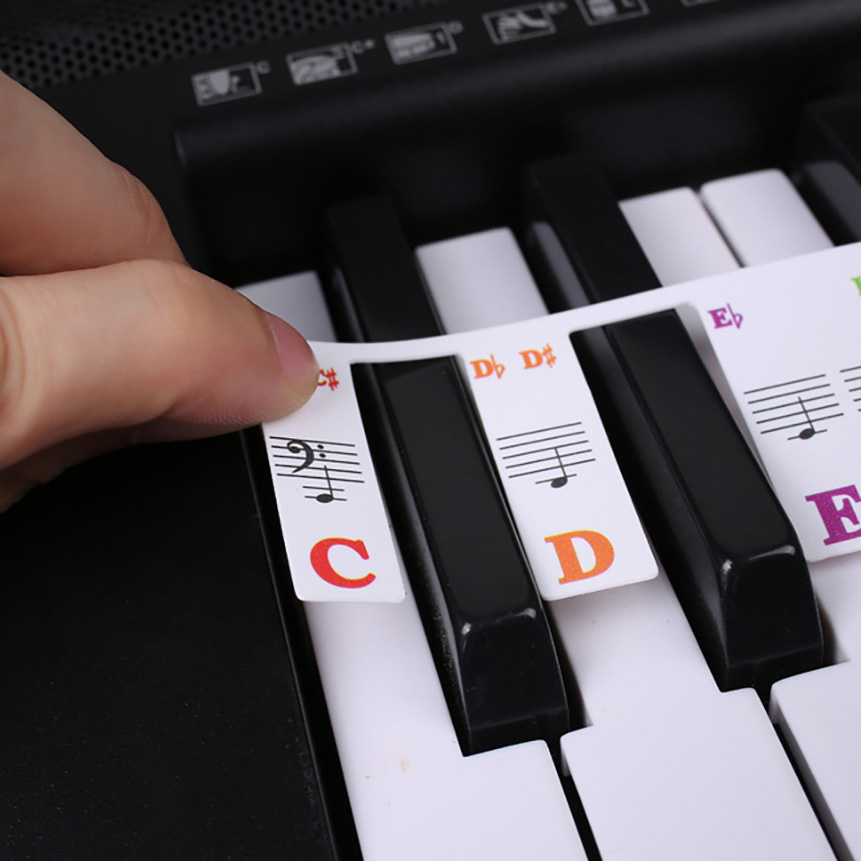 Aufkleber für Klaviertastatur, – Keyboard Piano 61 Key Bewertung und Preis