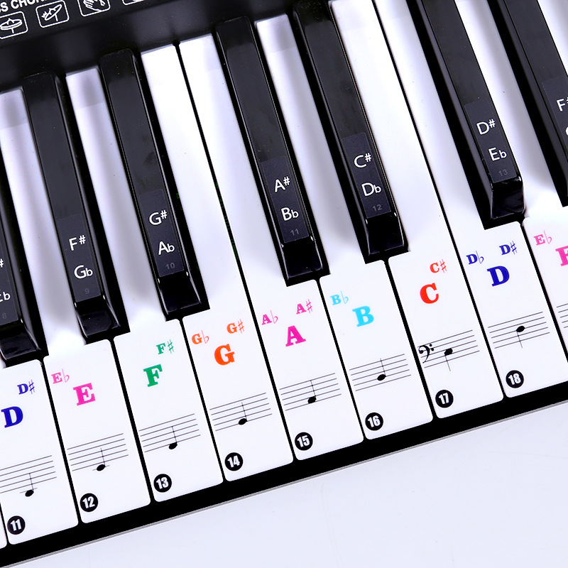 Transparente Klaviertastatur-A – Keyboard Piano 61 Key Bewertung und Preis