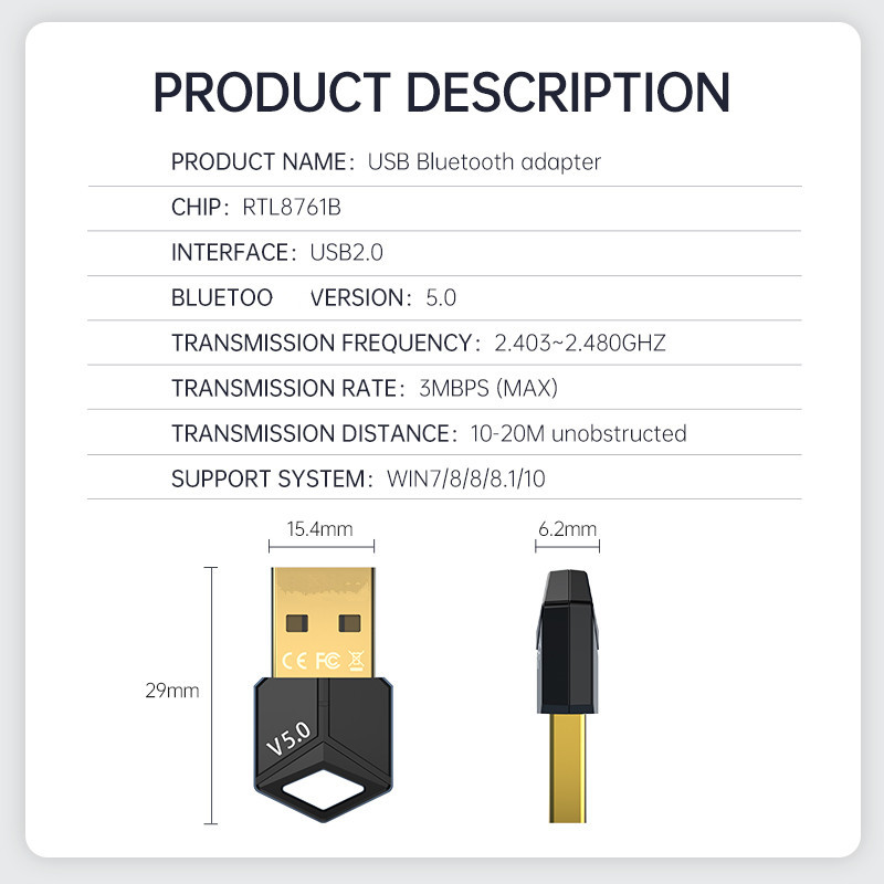 USB-Bluetooth-Adapter 5.0 Audi – Audio Music File Bewertung und Preis