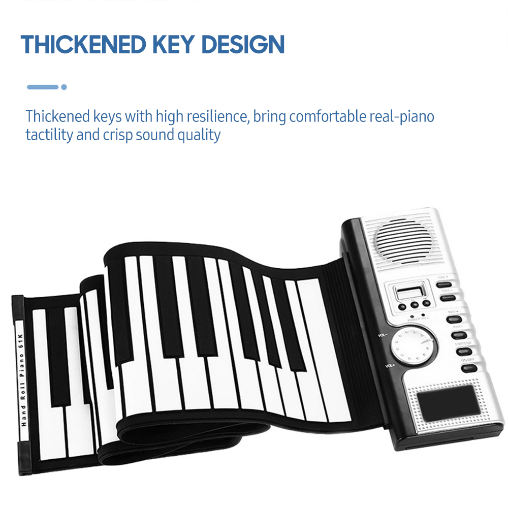 61-Tasten-Roll-Up-Klaviertasta – Keyboard Piano 61 Key Bewertung und Preis