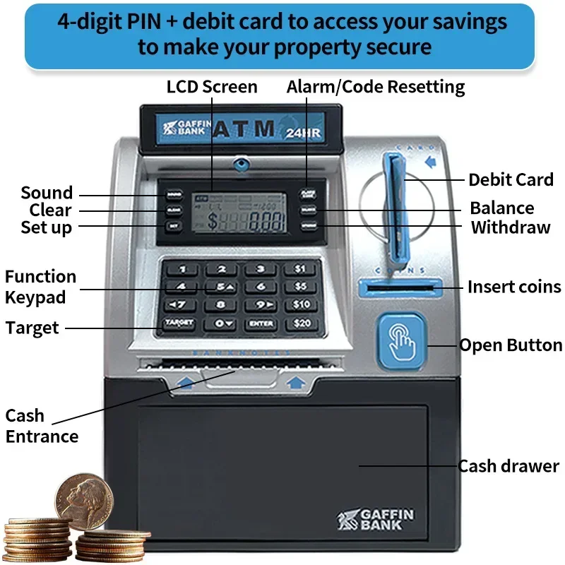 Kinder ATM Automatische Anzahl – Audio Music Maker Bewertung und Preis