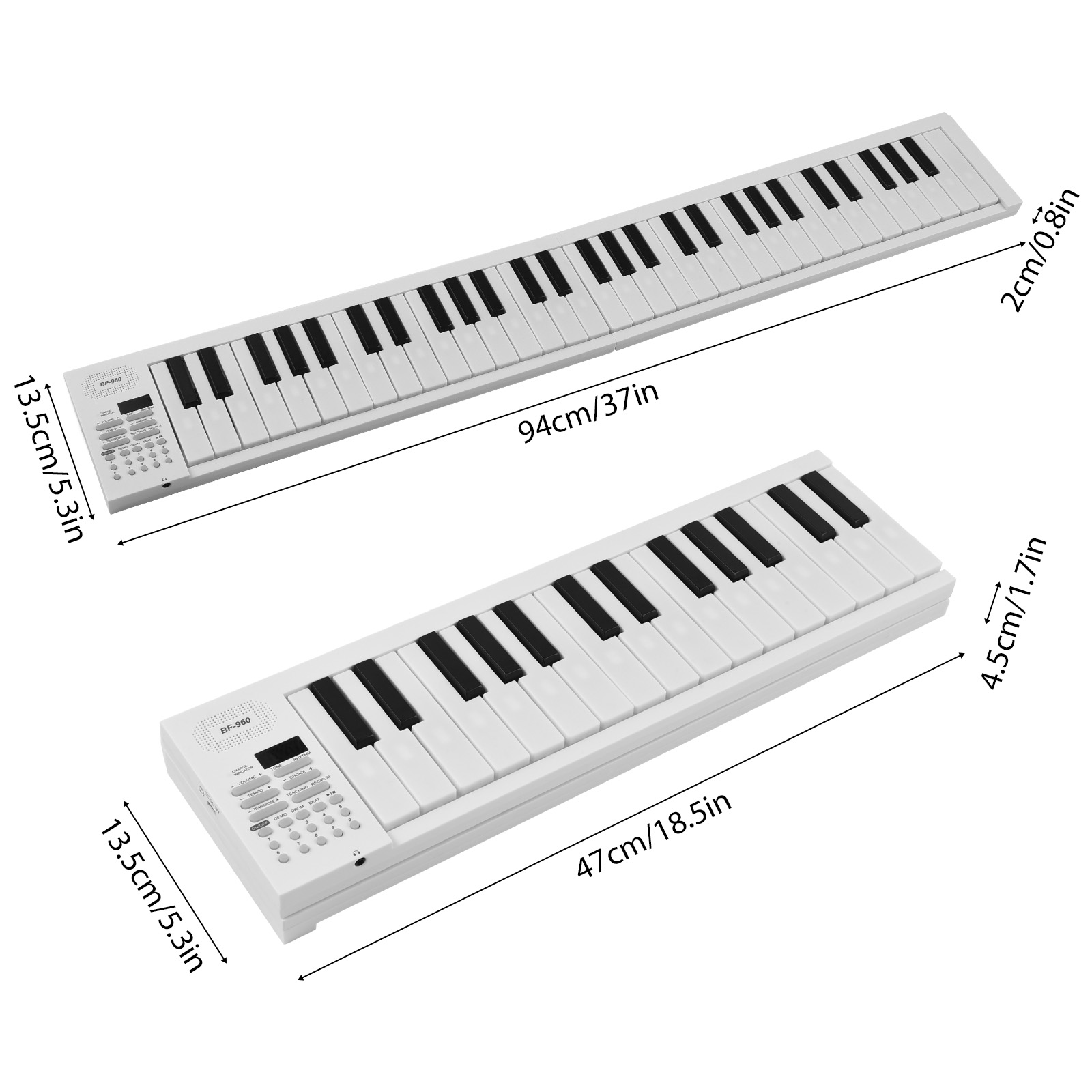 61-Tasten faltbares elektronis – Keyboard Piano 61 Key Bewertung und Preis