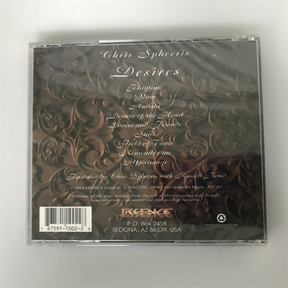 CD 'Desires' von Chris Spheeri – Audio Music In Bewertung und Preis