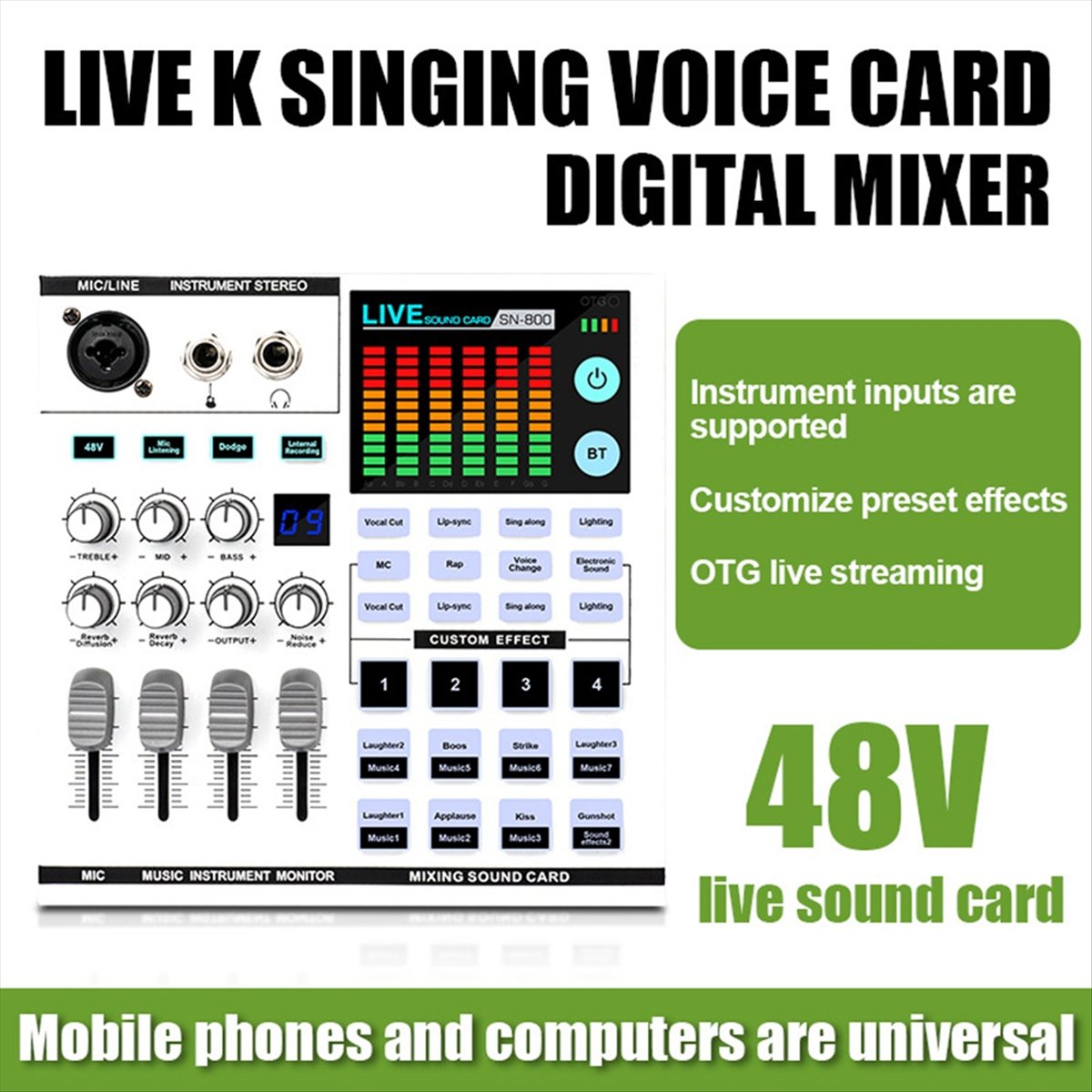 DTC5 SN800 Live-Soundkarte Sti – Audio Music Maker Bewertung und Preis