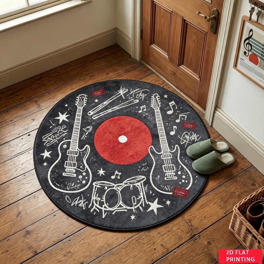 Retro Schwarzer Vinyl-Platten- – Audio Vibes Music Bewertung und Preis